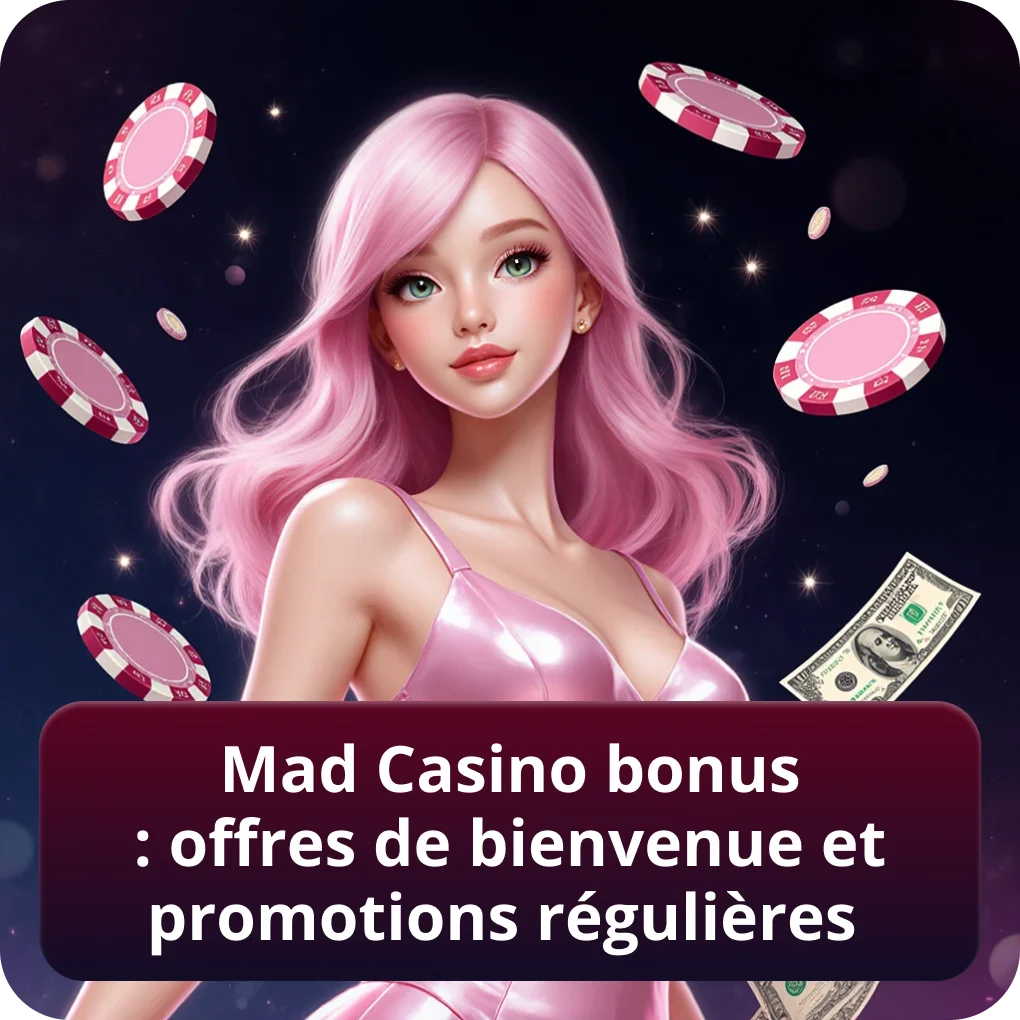 Mad Casino bonus : offres de bienvenue et promotions régulières avantages Mad Casino bonus : offres de bienvenue et promotions régulières