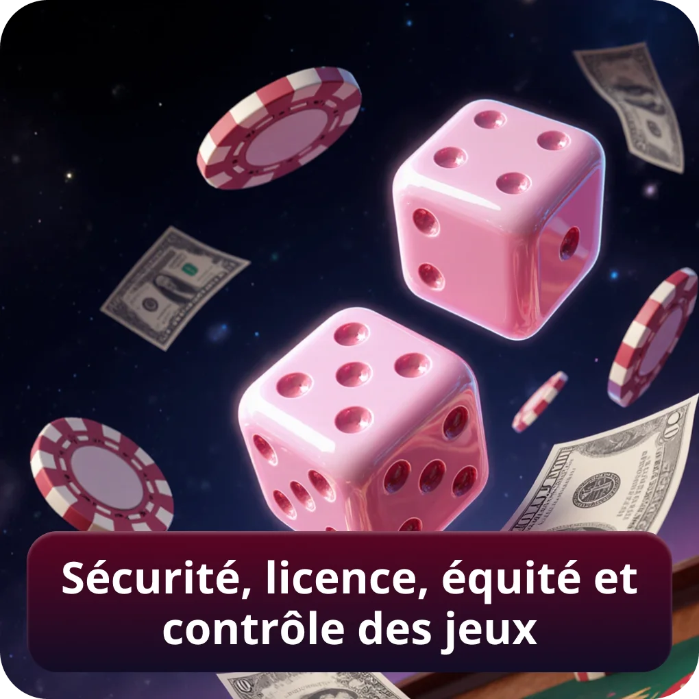 Sécurité, licence, équité et contrôle des jeux protection Sécurité, licence, équité et contrôle des jeux