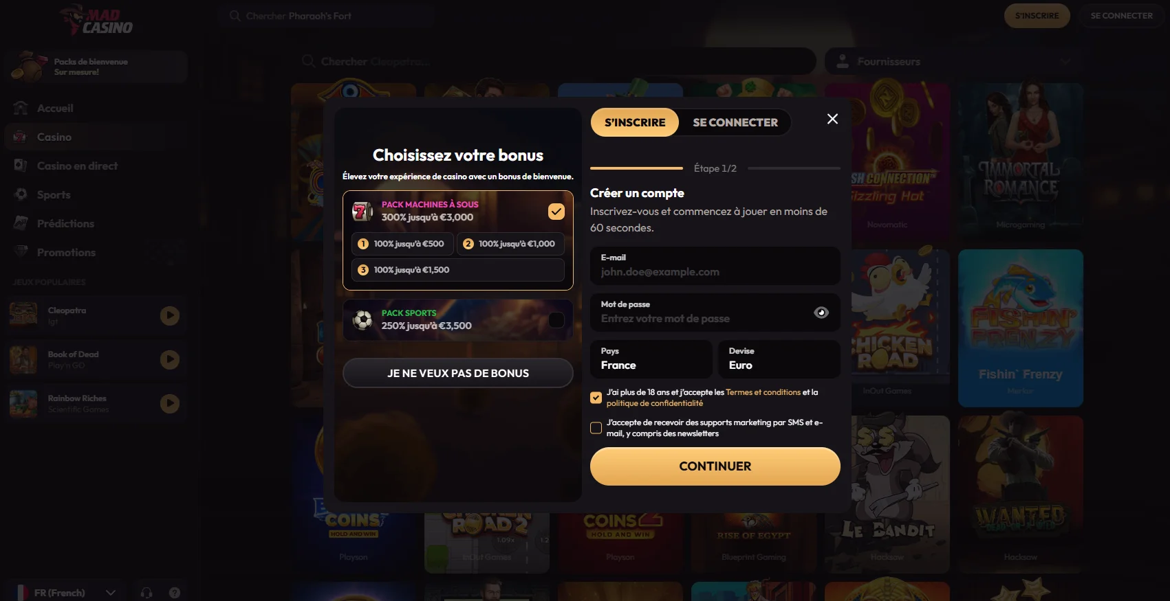 Inscription, Mad Casino login et accès sécurisé au compte tutoriel Inscription, Mad Casino login et accès sécurisé au compte